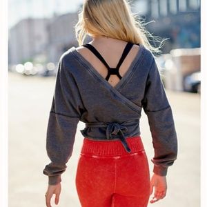 NWT Free People Charlotte Wrap Top - Size M